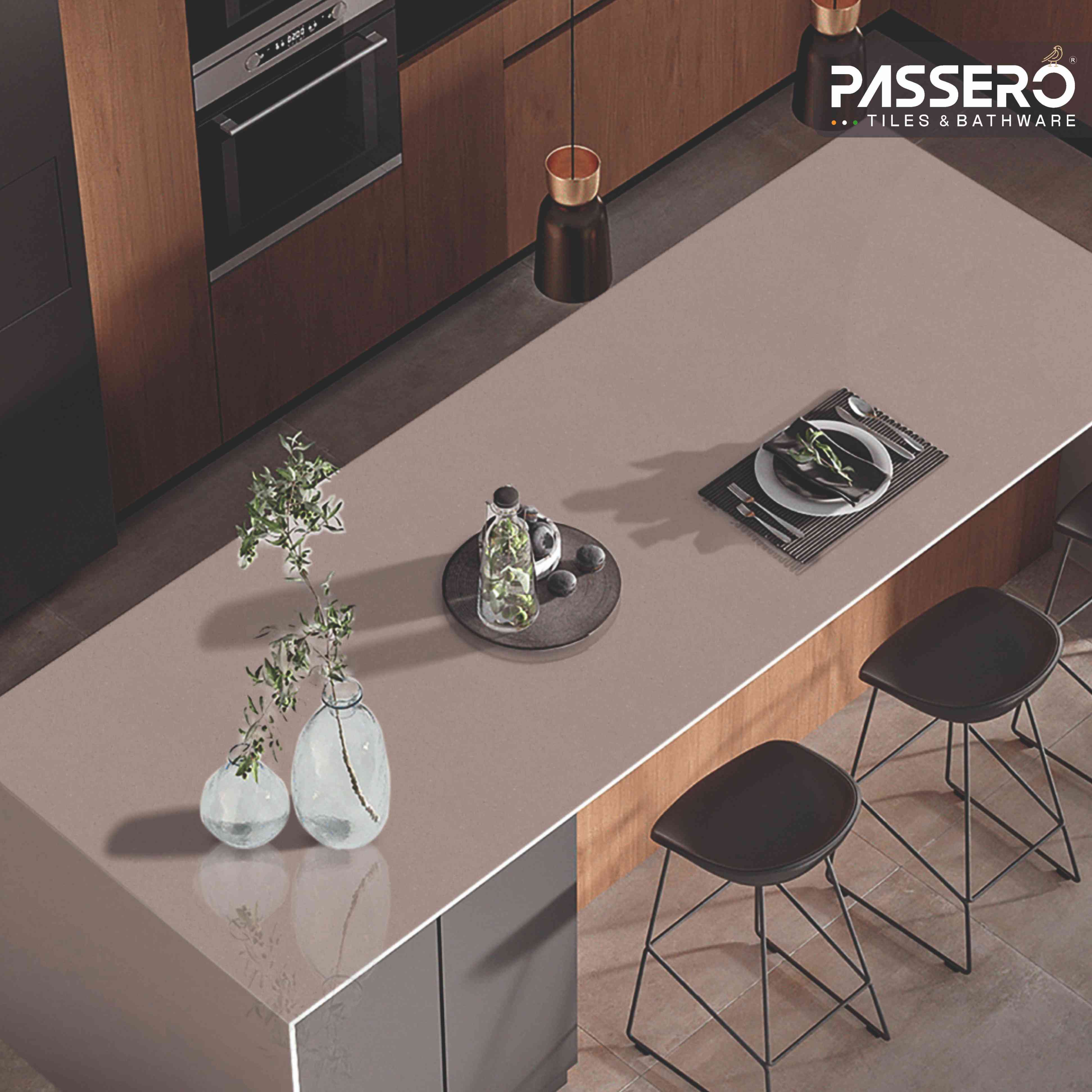 Countertops - passero vitrified
