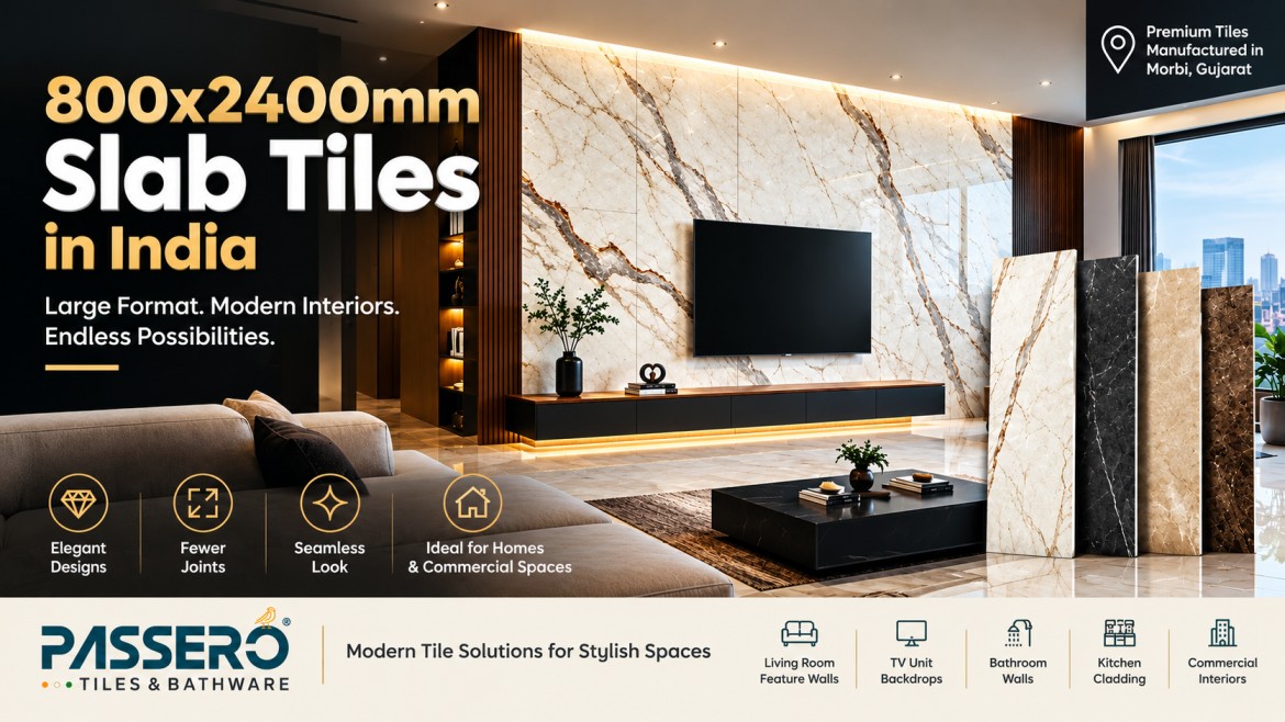 800x2400mm Slab Tiles