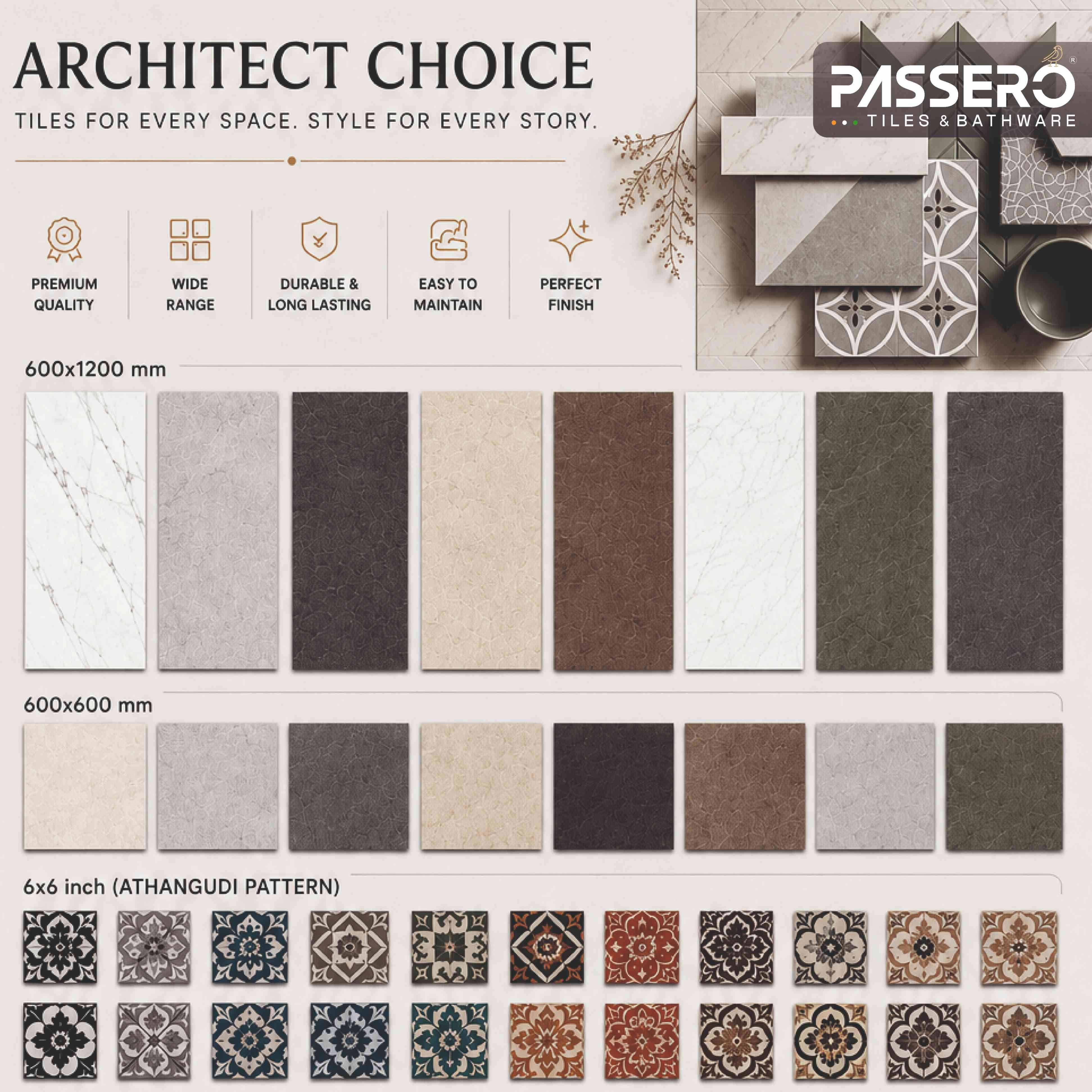 Architect choice passero's mood board 