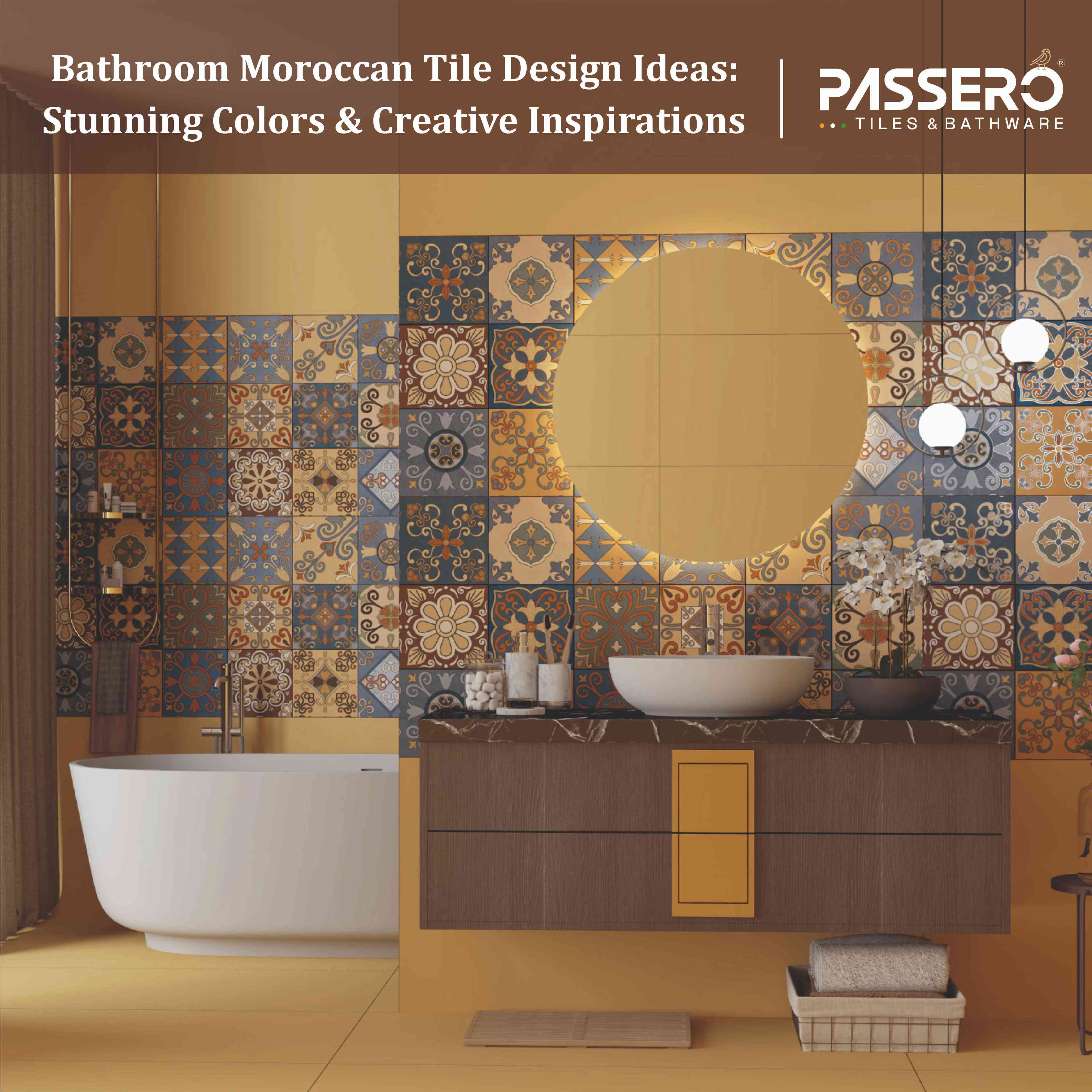 Bathroom Moroccan Tile