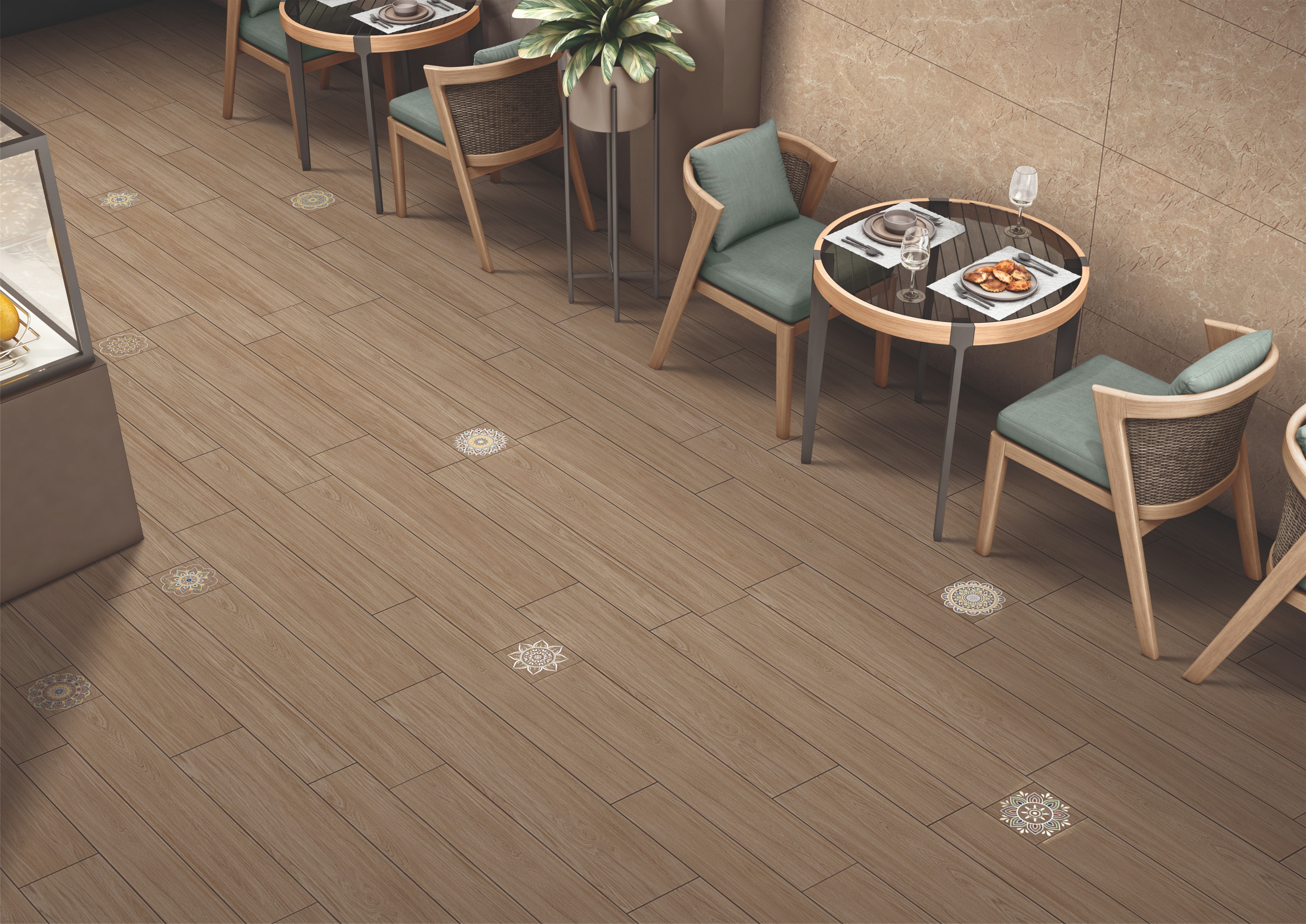 listello wood tiles design