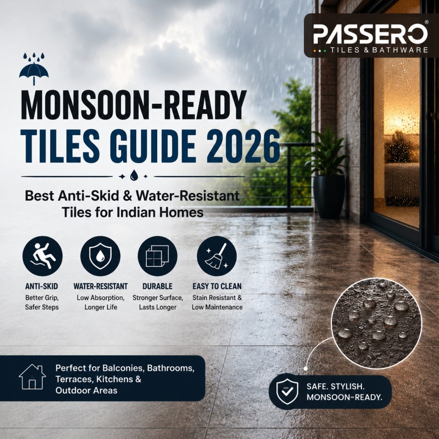 Monsoon-Ready Tiles Guide 2026