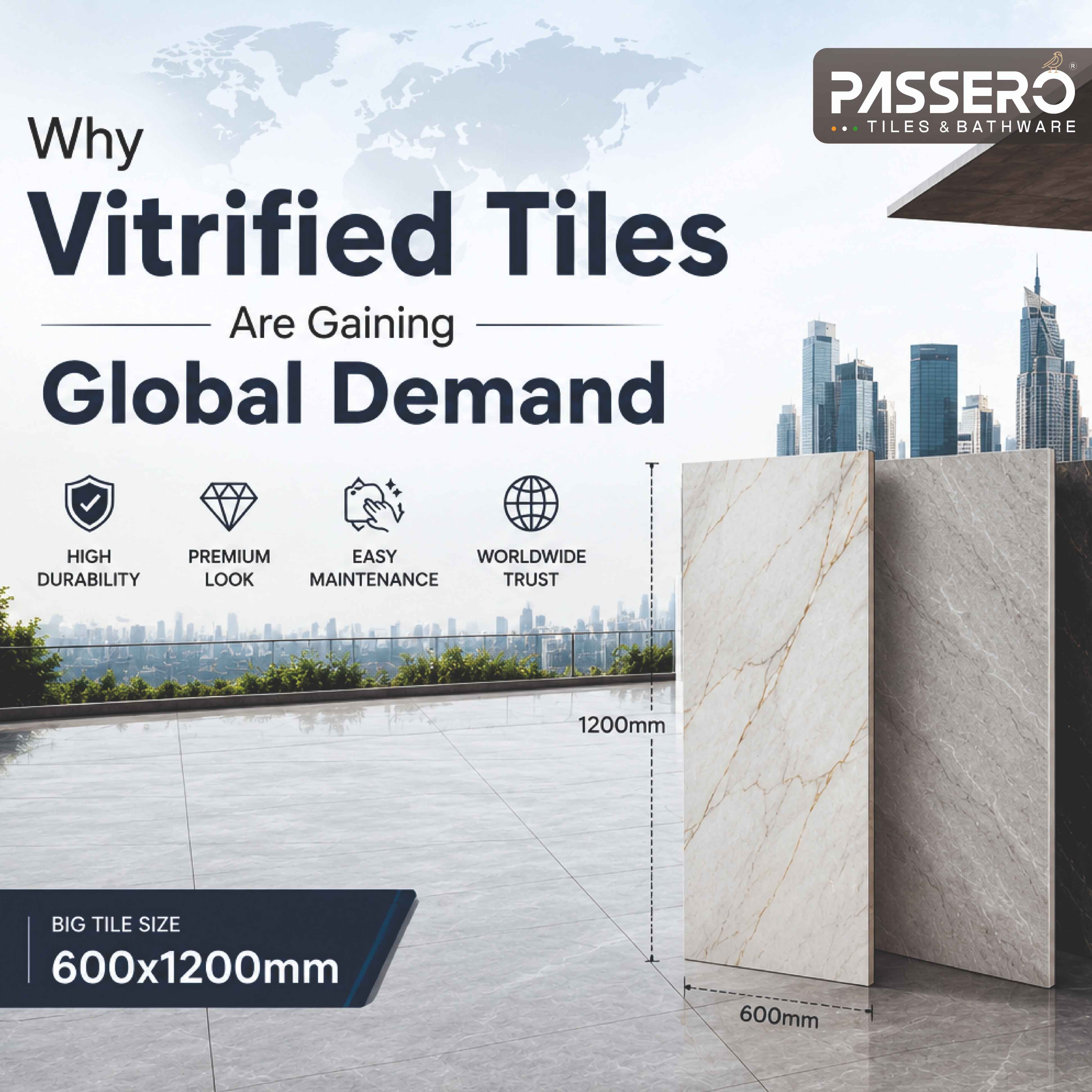 Vitrified Tiles Are Gaining Global Demand